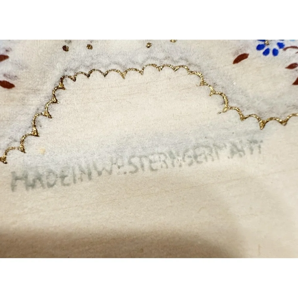 Gorgeous Vintage Floral Tissue Paper Napkin Handkerchief Sets Made in‎ Germany